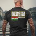 Dersim Kurdistan Flag Free Kurdistan Dersim T-Shirt mit Rückendruck Geschenke für alte Männer