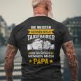 Die Meisten Nennen Mich Taxidriver Die Wichtigsten Papa T-Shirt mit Rückendruck Geschenke für alte Männer