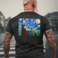 Dinosaur Lover Dinosaur ArtRex Art Dinosaur Men's T-shirt Back Print Gifts for Old Men