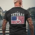 Disabled Handicapped Veteran For Veteran Men's T-shirt Back Print Gifts for Old Men