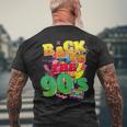 Divertida Fiesta Temática Retro De Los 90 Años 90 Camiseta Hombre Estampado Espalda Regalos para ancianos