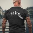 Diving Evolution Evolution Of Man Scuba Dive Ocean Men's T-shirt Back Print Gifts for Old Men