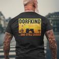 Dorfkind Und Stolz Darauf Farmers Children's S T-Shirt mit Rückendruck Geschenke für alte Männer