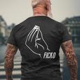 'Du Bisch Ein Ficko' 'Du Bisch Ein Ficko' 'Resin- T-Shirt mit Rückendruck Geschenke für alte Männer