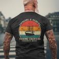 Dufresne And Redding Fishing Charters Vintage Boating Men's T-shirt Back Print Gifts for Old Men