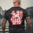 Düsseldorf Fan Ultra 1895 Fan Item T-Shirt mit Rückendruck Geschenke für alte Männer
