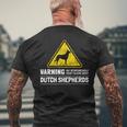 Dutch Shepherd Dog Lovers Dog Humor Men's T-shirt Back Print Gifts for Old Men