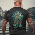 Earth Day Every Day Tree Hugger Arbor Day Vintage Men's T-shirt Back Print Gifts for Old Men