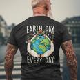 Earth Day Everyday Planet Anniversary Men's T-shirt Back Print Gifts for Old Men