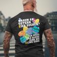 Easter Easter Dad Eggs Easter T-Shirt mit Rückendruck Geschenke für alte Männer