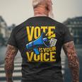 Empower Your Voice Men's T-shirt Back Print Gifts for Old Men