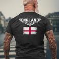 England 2024 Flag Men's T-shirt Back Print Gifts for Old Men