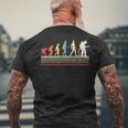 Evolution Bomberos Regalo Para Jugadores De Bomberos Camiseta Hombre Estampado Espalda Regalos para ancianos