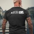 Evolution Caravan T-Shirt mit Rückendruck Geschenke für alte Männer