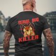 Exterminator Pest Controller Mice Or Bed Bug Killer Men's T-shirt Back Print Gifts for Old Men