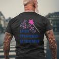 Fairy Godfather In Training Mens Back Print T-shirt Gifts for Old Men
