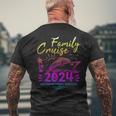 Family Cruise 2024 Making Memories Family Vacation 2024 Men's T-shirt Back Print Gifts for Old Men