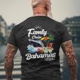 Family Cruise Bahamas 2024 Men's T-shirt Back Print Gifts for Old Men