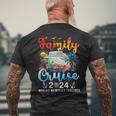 Family Cruise Matching Family Cruise Ship Vacation Trip 2024 Men's T-shirt Back Print Gifts for Old Men