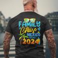 Family Cruise Mexico 2024 Vacation Summer Trip Vacation Men's T-shirt Back Print Gifts for Old Men