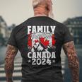 Family Vacation Canada 2024 Summer Vacation Men's T-shirt Back Print Gifts for Old Men