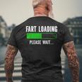 Fart Loading Please Wait Men's T-shirt Back Print Gifts for Old Men