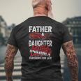 Father And Daughter Scuba Diving Partners For Life Dad Mens Back Print T-shirt Gifts for Old Men