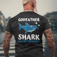 Fathers Day From Godson Goddaughter Godfather Shark Men's T-shirt Back Print Gifts for Old Men
