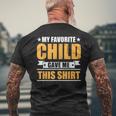 My Favorite Child Gave Me This Father's Day Mens Men's T-shirt Back Print Gifts for Old Men