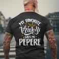 My Favorite Princess Calls Me Pepere Father’S Day Men's T-shirt Back Print Gifts for Old Men