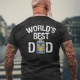 Fc Tigres Uanl Mexico World's Best Dad Father's Day Men's T-shirt Back Print Gifts for Old Men