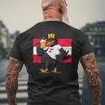 Federal Eagle Austria Besoffener Eagle Rauschkind T-Shirt mit Rückendruck Geschenke für alte Männer