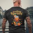 Feeling Spritzy Prost Auf Den Spritzigen Genuss T-Shirt mit Rückendruck Geschenke für alte Männer
