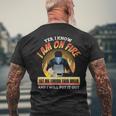 I Am Fire Weld Welder Welding Welders Gif Men's T-shirt Back Print Gifts for Old Men
