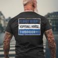 Flanke Manni Headball Horst Tooor Fan Outfit Hamburg Retro T-Shirt mit Rückendruck Geschenke für alte Männer