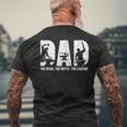 Forging Metalworking Blacksmyth Dad Father Blacksmith Men's T-shirt Back Print Gifts for Old Men