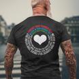 Forgive Your Younger Self Believe In Your Current Self Men's T-shirt Back Print Gifts for Old Men