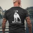 I Found This Humerus Jrt Jack Russell Terrier Dog Men's T-shirt Back Print Gifts for Old Men