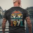 53 Years Old July 1971 Vintage 53Rd Birthday Men Men's T-shirt Back Print Gifts for Old Men