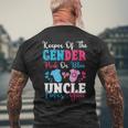 Baby Shower Uncle Mexican Gender Reveal Cinco De Mayo Men's T-shirt Back Print Gifts for Old Men