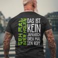 Das Ist Kein Japanisch Dreh Mal Den Kopf German T-Shirt mit Rückendruck Geschenke für alte Männer