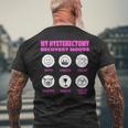 Hysterectomy Recovery And Uterus Cervix Surgery Men's T-shirt Back Print Gifts for Old Men
