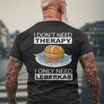Leberkas Fleischkas Liver Cheese Liver Cheese Slogan T-Shirt mit Rückendruck Geschenke für alte Männer