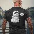 Meh Otter For Otters Lovers Men's T-shirt Back Print Gifts for Old Men