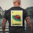 Mexican For Latinos La Mariquita Men's T-shirt Back Print Gifts for Old Men