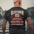 Oldtimer 85 Jahre Birthday T-Shirt mit Rückendruck Geschenke für alte Männer