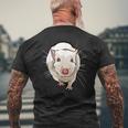 Rat Face For Rats Mouse & Rodent Lovers Men's T-shirt Back Print Gifts for Old Men