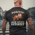 Sleep Positiv Auf Tatried T-Shirt mit Rückendruck Geschenke für alte Männer