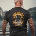 Truck Drivers Quote Mens Back Print T-shirt Gifts for Old Men