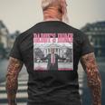 Trump Pink Daddys Home Trump 2024 Men's T-shirt Back Print Gifts for Old Men